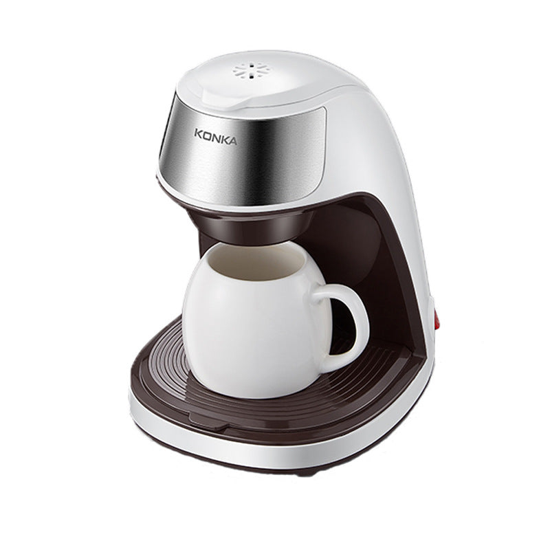 Compact Auto Coffee Maker – One-Touch Brew for Home & Office