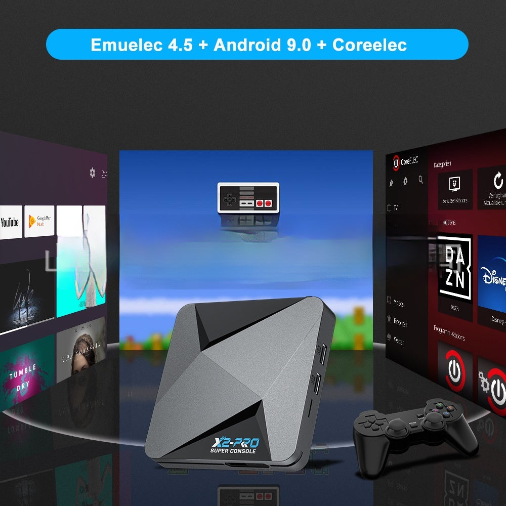 Retro Gaming Console – 10,000+ Games + 4K Streaming Box