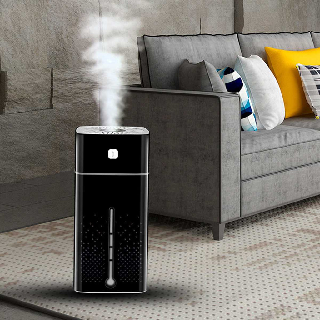 2-in-1 Air Purifier + Humidifier – Quiet Bedside Mist