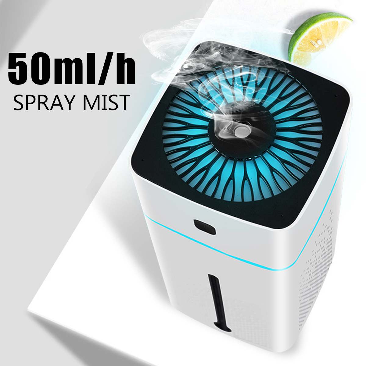 2-in-1 Air Purifier + Humidifier – Quiet Bedside Mist