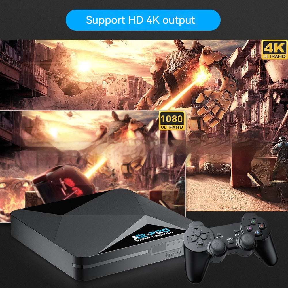 Retro Gaming Console – 10,000+ Games + 4K Streaming Box